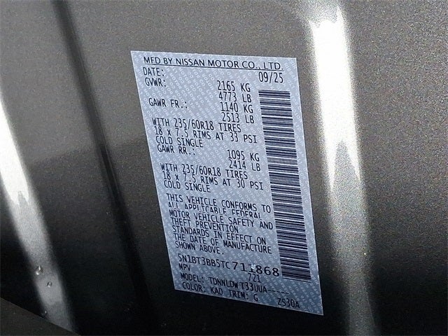 2026 Nissan Rogue SV