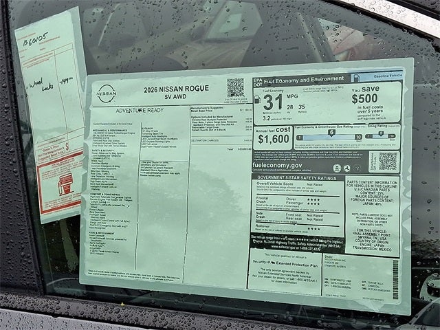 2026 Nissan Rogue SV