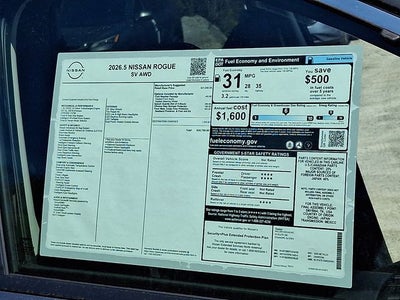 2026 Nissan Rogue SV