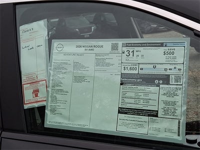 2026 Nissan Rogue SV