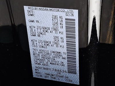 2026 Nissan Rogue SV