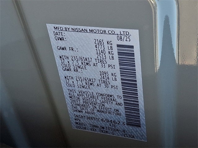 2026 Nissan Rogue Rock Creek