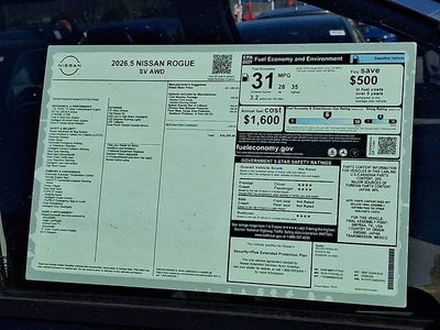 2026 Nissan Rogue SV