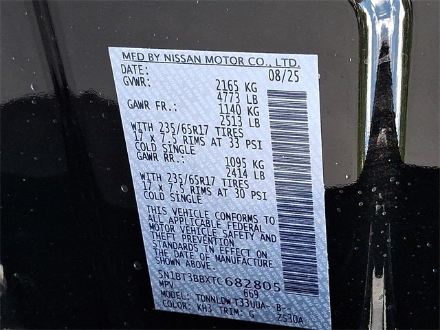 2026 Nissan Rogue Rock Creek