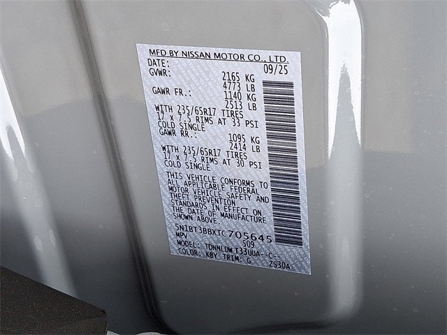 2026 Nissan Rogue Rock Creek