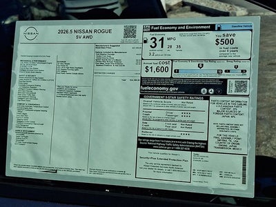 2026 Nissan Rogue SV