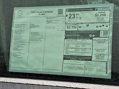 2026 Nissan Pathfinder SV