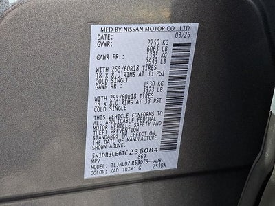 2026 Nissan Pathfinder SL