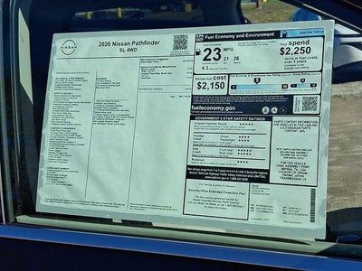 2026 Nissan Pathfinder SL