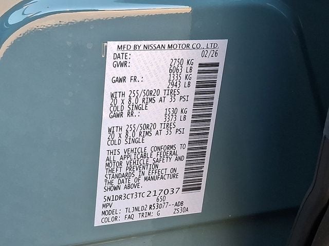 2026 Nissan Pathfinder SL