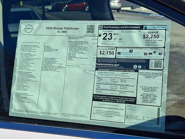 2026 Nissan Pathfinder SL