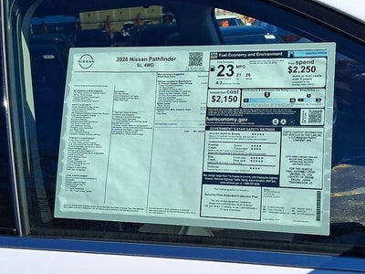 2026 Nissan Pathfinder SL