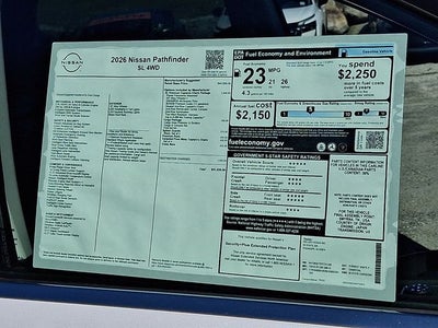 2026 Nissan Pathfinder SL
