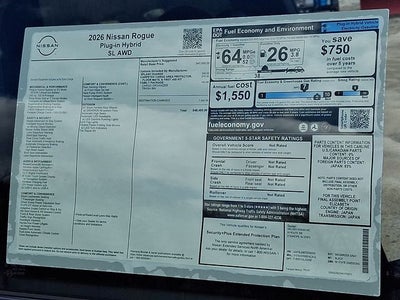 2026 Nissan Rogue Hybrid SL