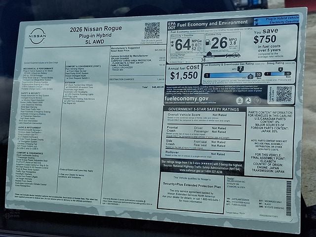 2026 Nissan Rogue Hybrid SL