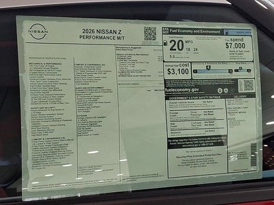 2026 Nissan Z Performance