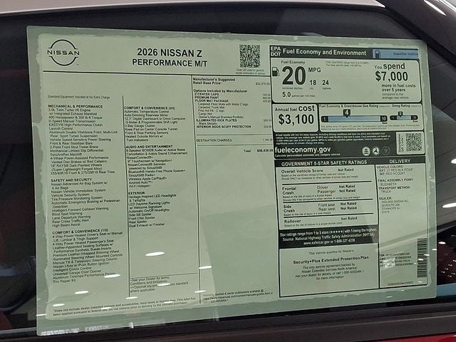 2026 Nissan Z Performance