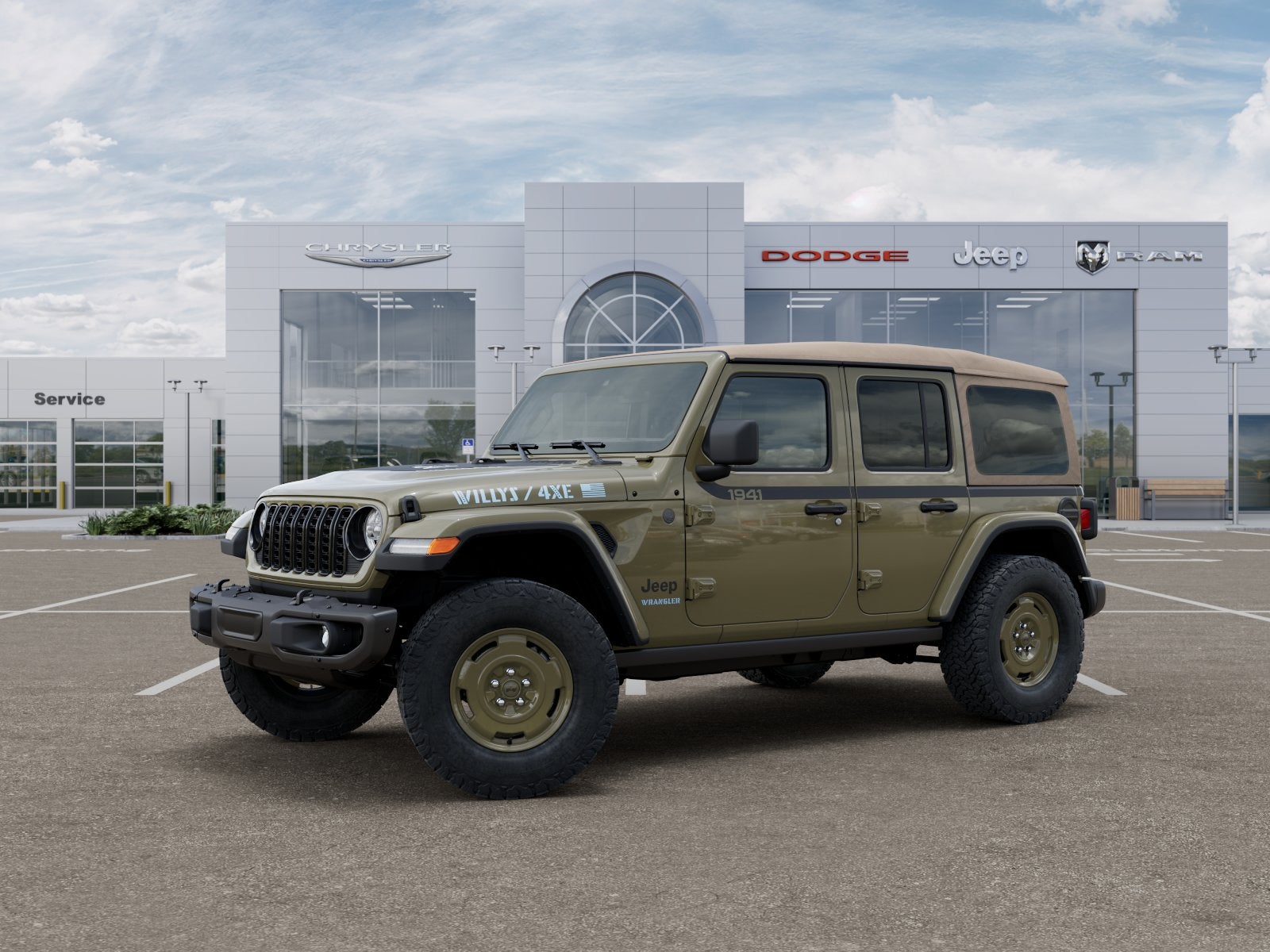 2026 Jeep Wrangler 4-Door Willys '41