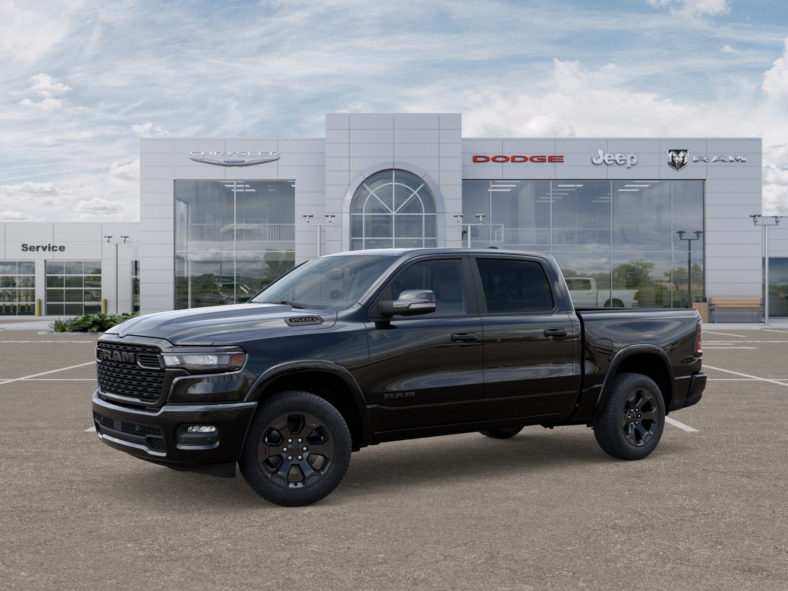 2026 RAM Ram 1500 Big Horn Crew Cab 4x4 5'7" Box