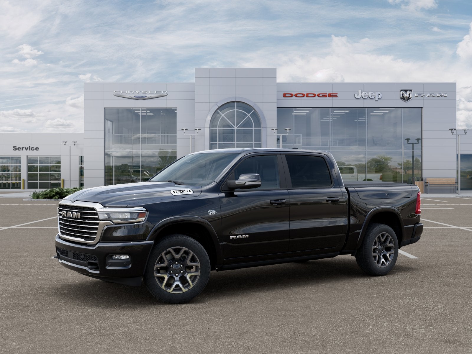 2026 RAM Ram 1500 Laramie Crew Cab 4x4 5'7" Box