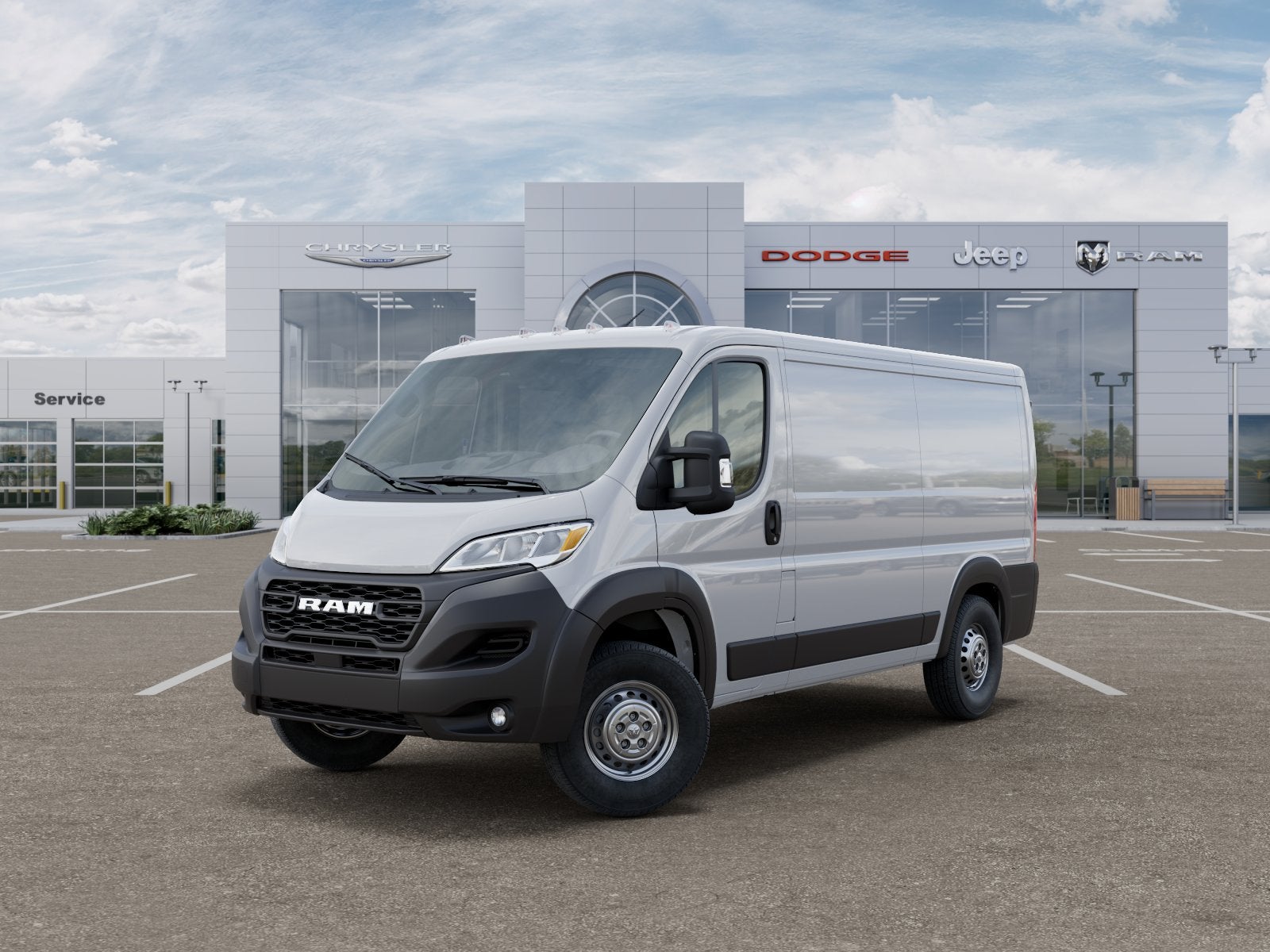 2026 RAM Promaster Cargo Van Tradesman Low Roof 136" WB w/Pass Seat