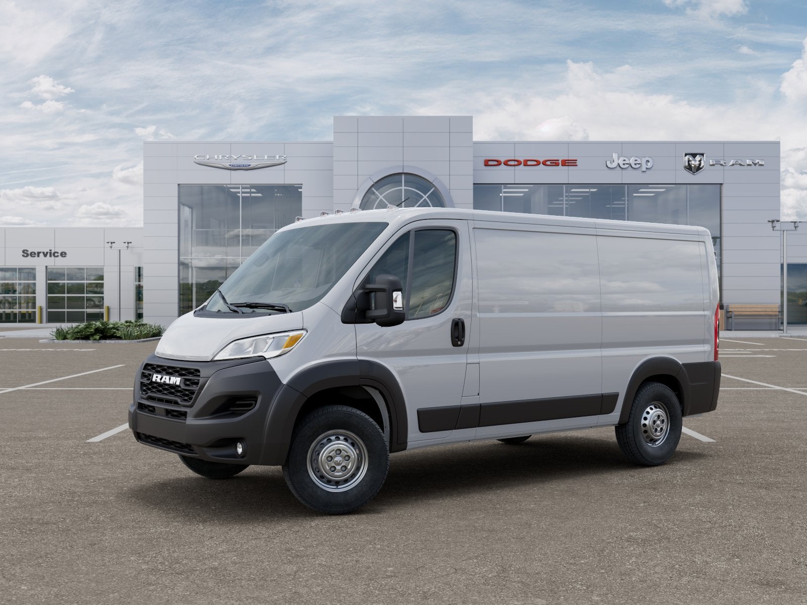 2026 RAM Promaster Cargo Van Tradesman Low Roof 136" WB w/Pass Seat