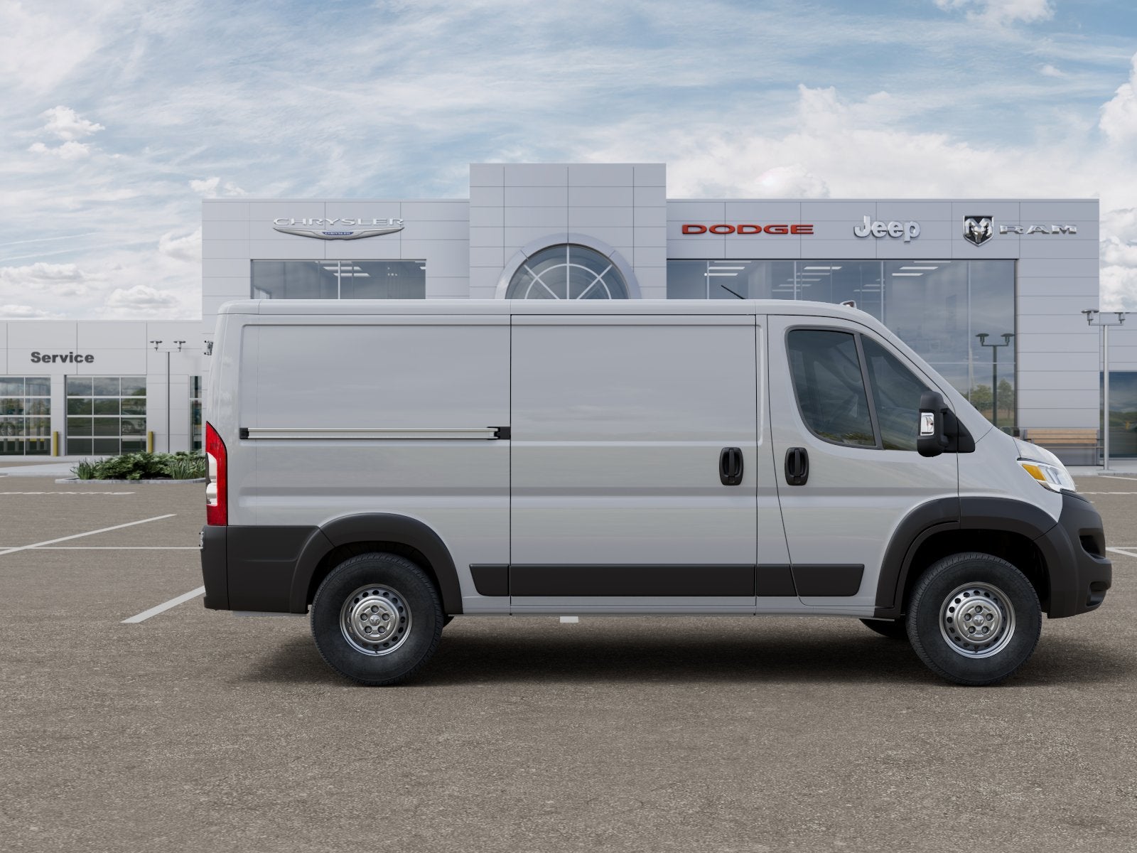 2026 RAM Promaster Cargo Van Tradesman Low Roof 136" WB w/Pass Seat