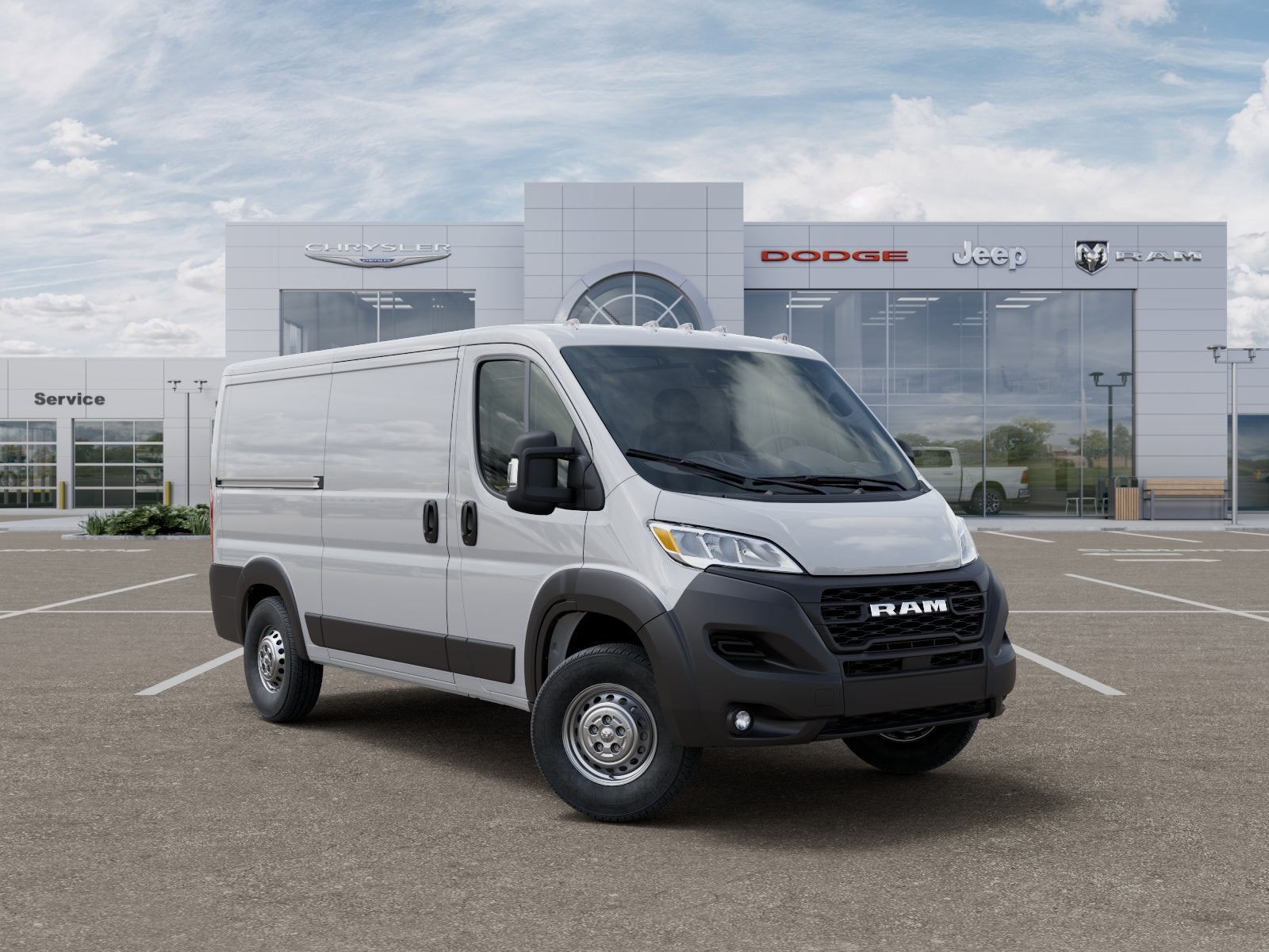 2026 RAM Promaster Cargo Van Tradesman Low Roof 136" WB w/Pass Seat