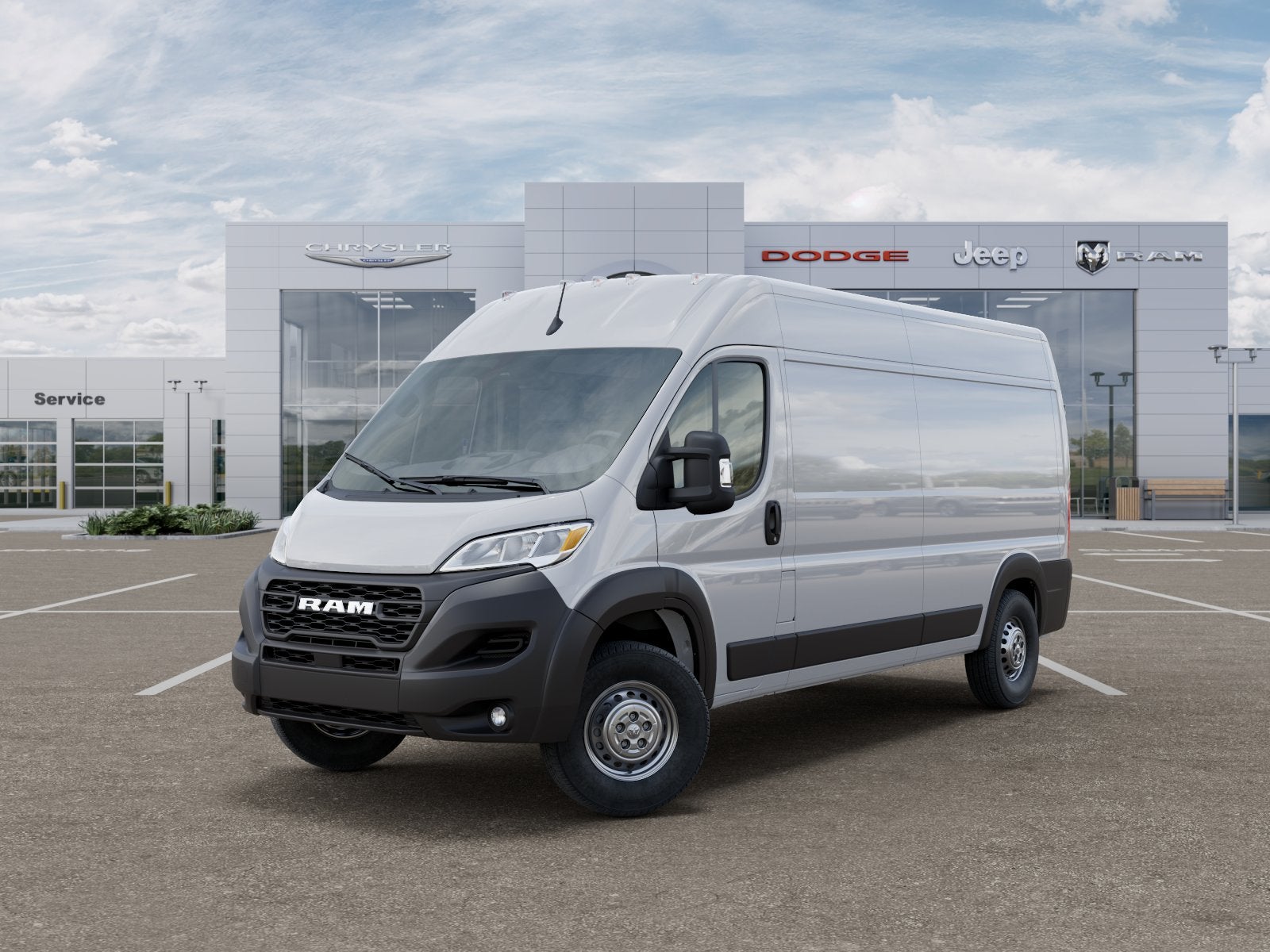 2026 RAM Promaster Cargo Van Tradesman High Roof 159" WB w/Pass Seat