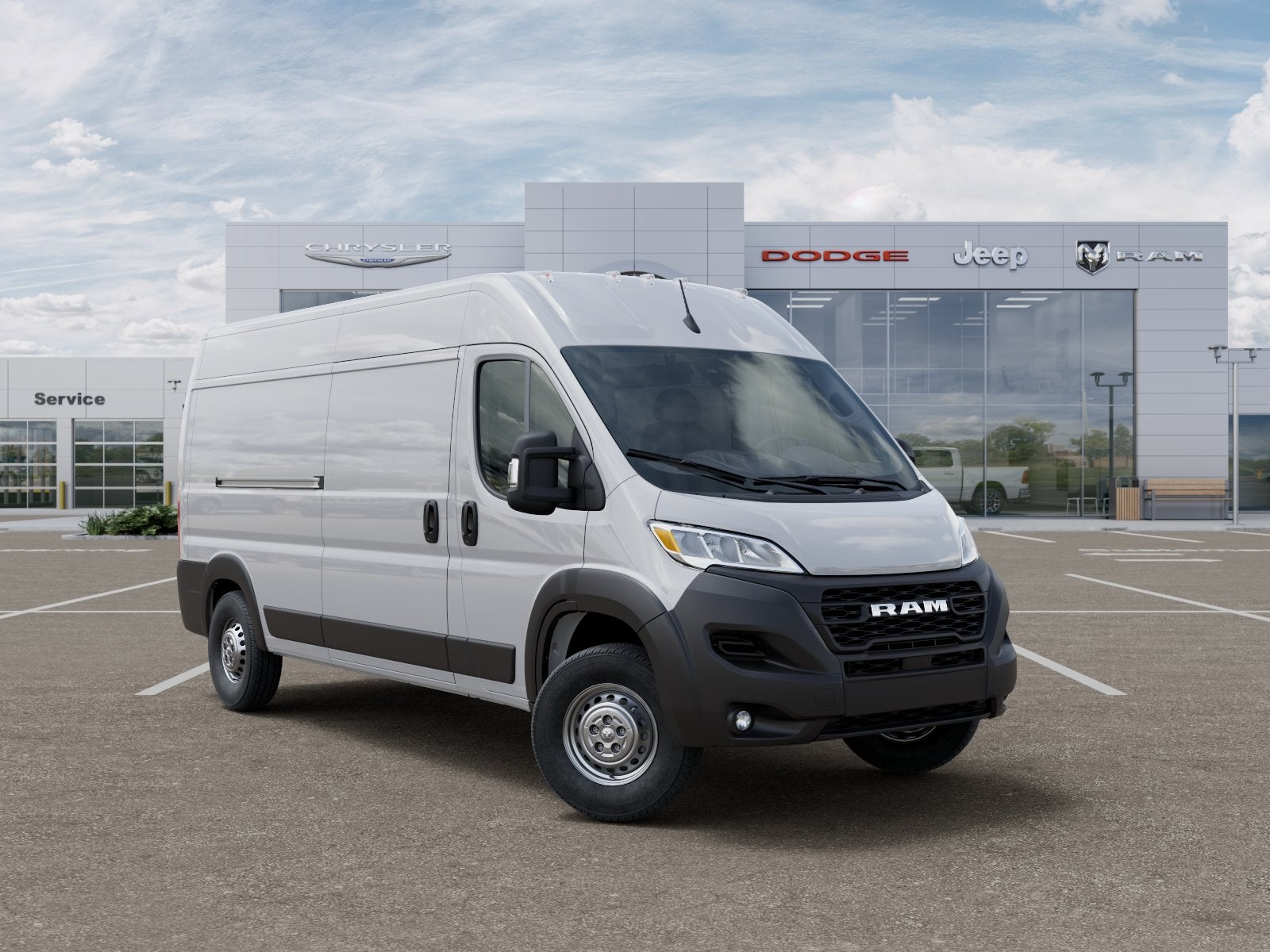 2026 RAM Promaster Cargo Van Tradesman High Roof 159" WB w/Pass Seat