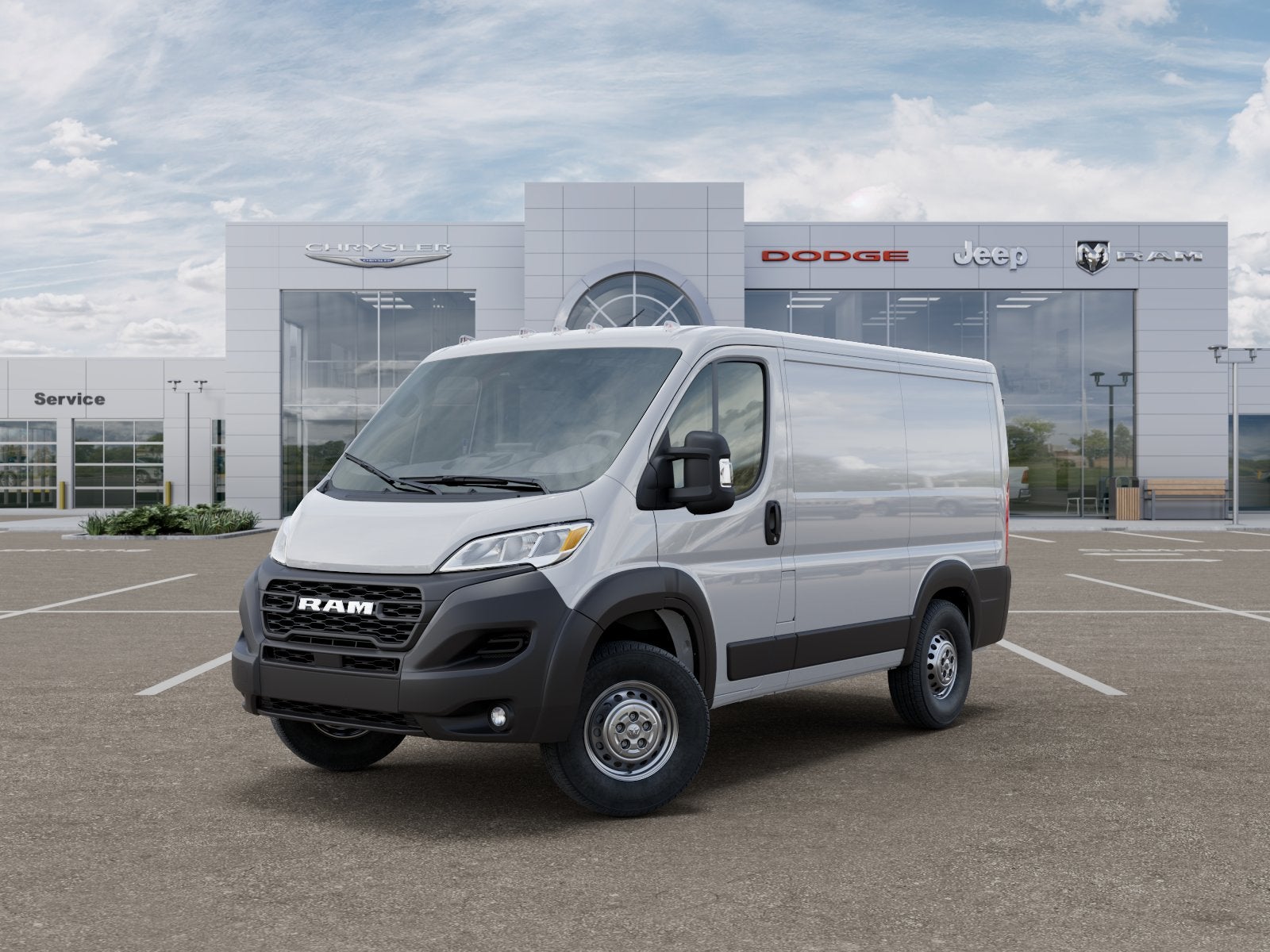 2026 RAM Promaster Cargo Van Tradesman Low Roof 118" WB w/Pass Seat
