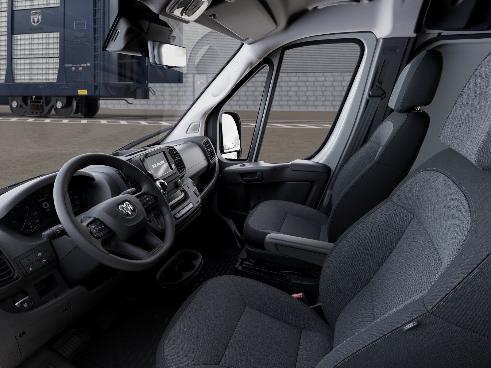 2026 RAM Ram ProMaster Cargo Van Tradesman Low Roof 118" WB w/Pass Seat