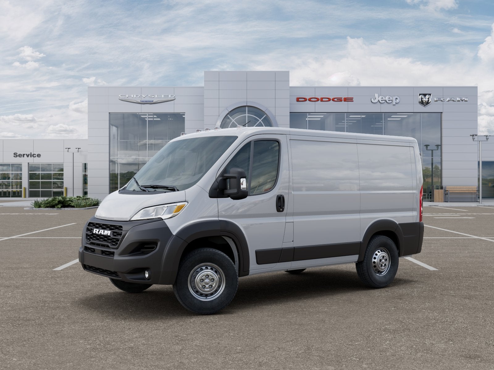 2026 RAM Promaster Cargo Van Tradesman Low Roof 118" WB w/Pass Seat