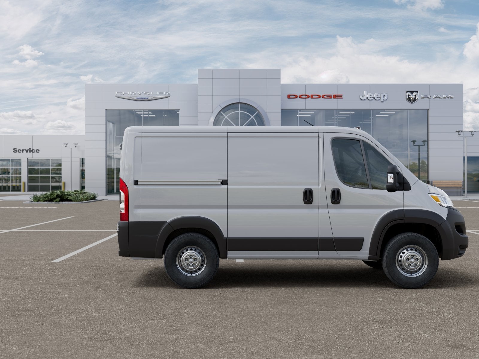2026 RAM Promaster Cargo Van Tradesman Low Roof 118" WB w/Pass Seat