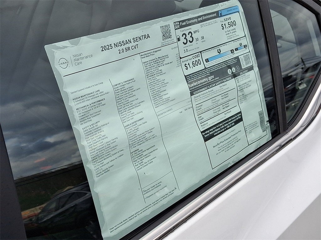 2025 Nissan Sentra SR