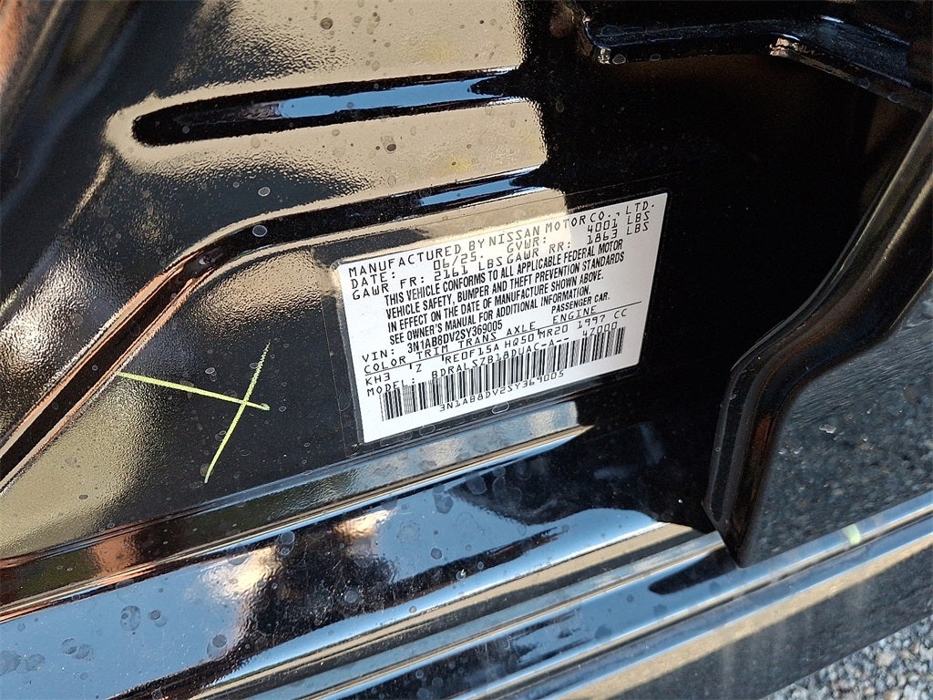 2025 Nissan Sentra SR