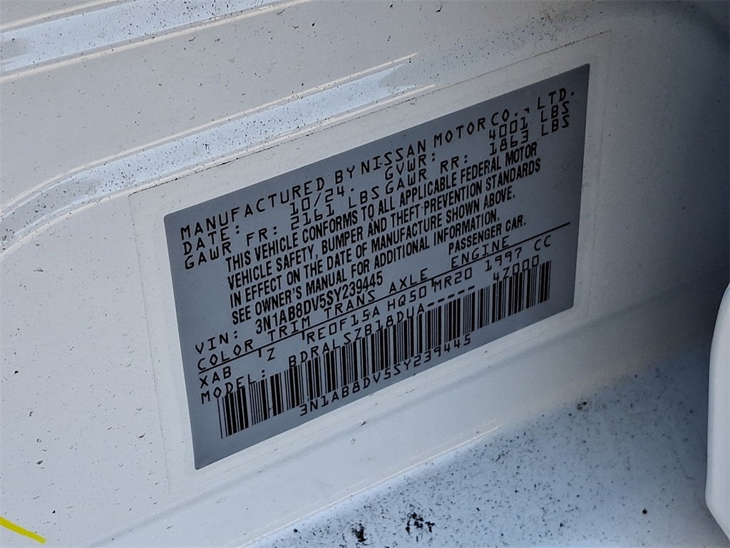 2025 Nissan Sentra SR