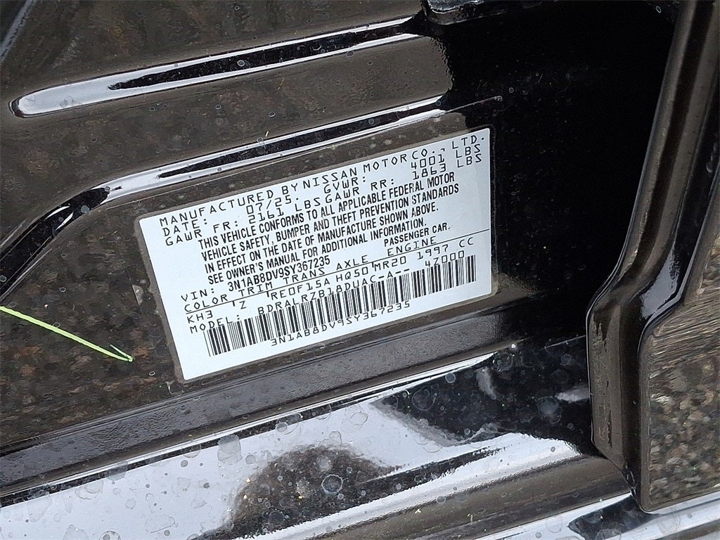 2025 Nissan Sentra SR