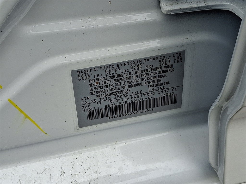 2025 Nissan Sentra SR