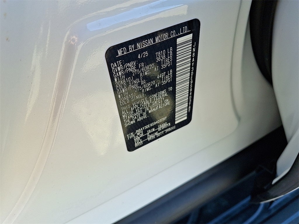 2025 Nissan Armada PRO-4X