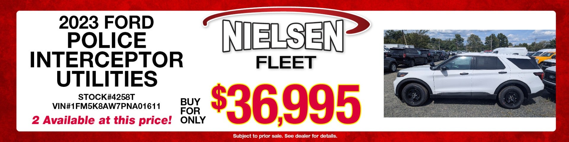 2023 Ford Police Interceptor Utilities